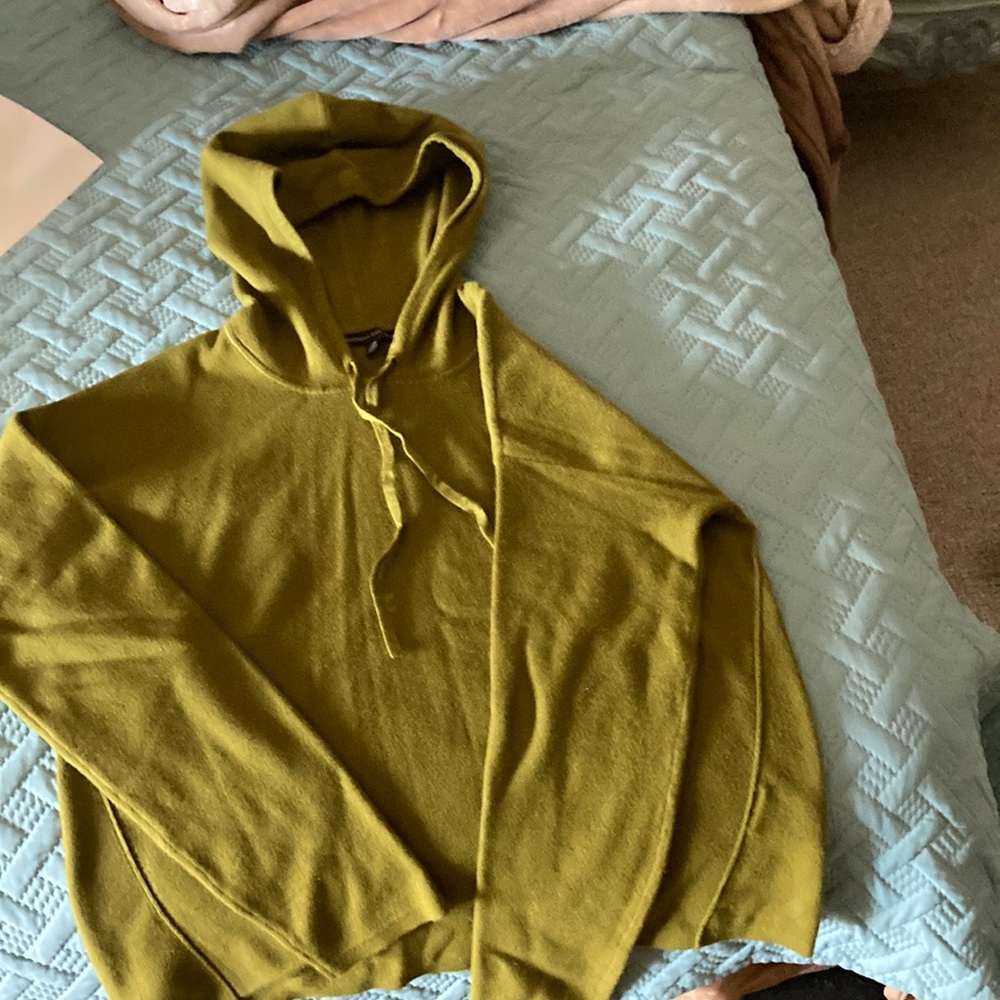 Beautiful green sweater hoodie / NWOT